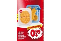 1 de beste kipkaas schnitzels of viskrokant schnitzels