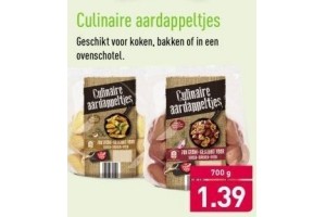 aldi culinaire aardappeltjes 700 gram