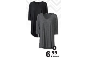 esmara r 2 dames longshirts