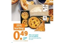 alles met appel van de bakkerij