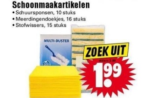 schoonmaakartikelen