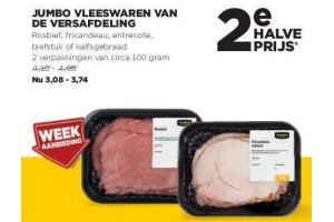 jumbo vleeswaren van de versafdeling