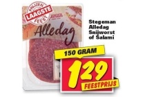 stegeman alledag snijworst of salami