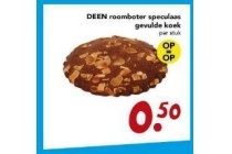 deen roomboter speculaas gevulde koek