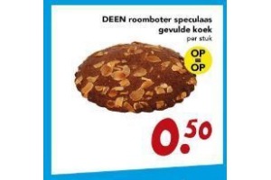 deen roomboter speculaas gevulde koek