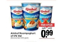 almhof roomyoghurt of 0 vet