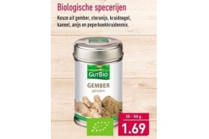 biologische specerijen