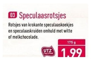 aldi speculaasrotsjes 175 gram