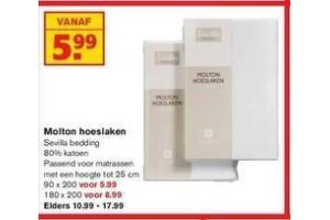 molton hoeslaken