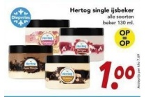 hertog single ijsbeker