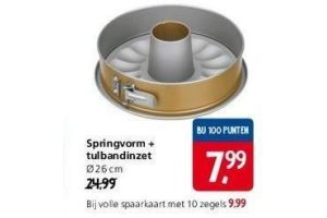 springvorm tulbandinzet