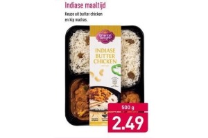 indiase maaltijd