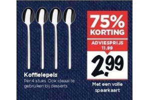 koffielepels 4 stuks