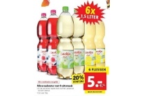 mineraalwater met fruitsmaak