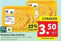 krokante kipschnitzels