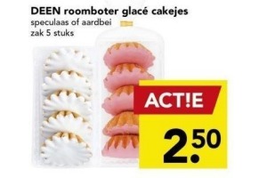 deen roomboter glace cakejes speculaas