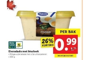 vitakrone eiersalade met bieslook