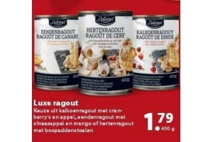 luxe ragout delicieux