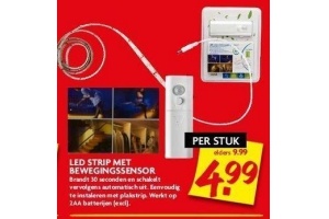 led strip met bewegingssensor