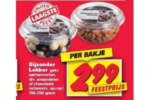 bijzonder lekker bakje