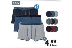 heren boxershorts 3 pack