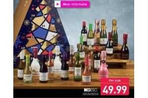 wijn adventskalender