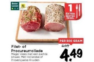 filet of procureurrolade