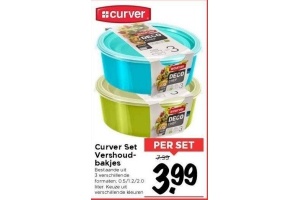 curver set vershoudbakjes