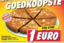 roomboter gevuld speculaas taartje