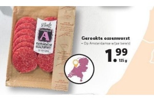 gerookte ossenworst