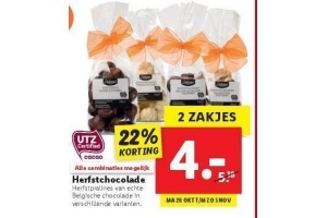 herfstchocolade