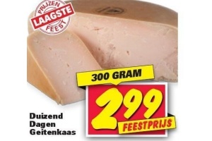 duizend dagen geitenkaans