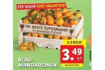 lidl blad mandarijnen 2 3 kilo