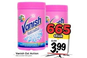 vanish oxi action