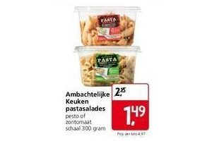 ambachtelijke keuken pastasalades