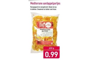 mediterrane aardappelpartjes