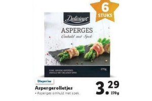 aspergerolletjes met spek