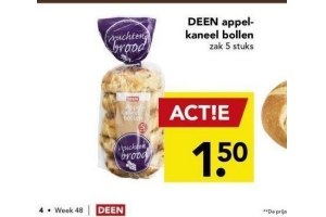 deen appel kaneel bollen