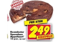 roomboter speculaas appeltaart