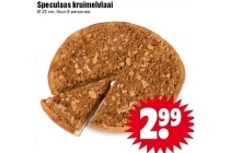 speculaas kruimelvlaai