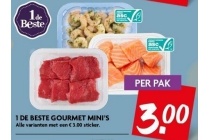 1 de beste gourmet mini s
