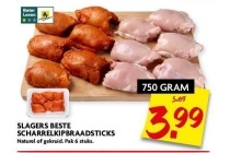 slagers beste scarrelkipbraadsticks