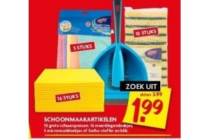 schoonmaakartikelen