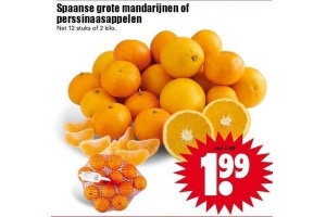 spaande grote mandarijnen of perssinaasappel
