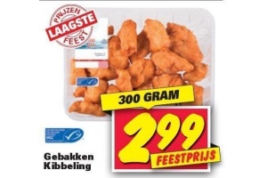 gebakken kibbeling