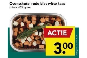 ovenschotel rode biet witte kaas