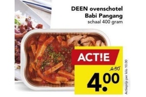 deen ovenschotel babi pangang