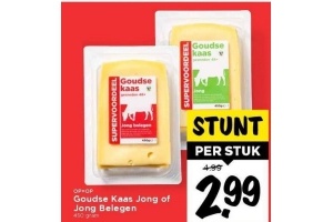 goudse kaas jong of jong belegen