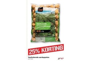 vastkokende aardappelen