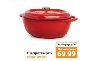 gietijzeren pan